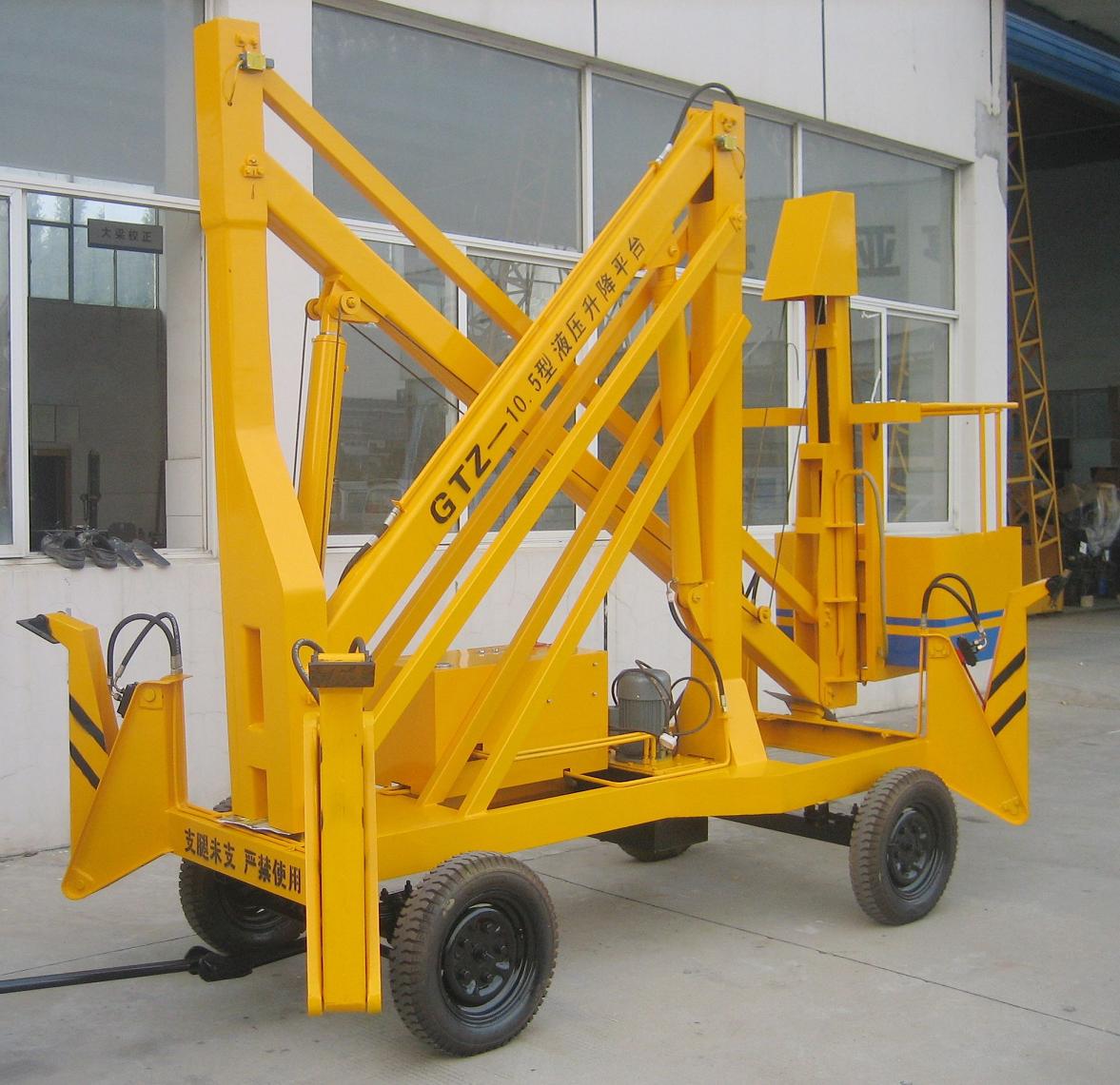 山西曲臂式升降机(井道式升降机)