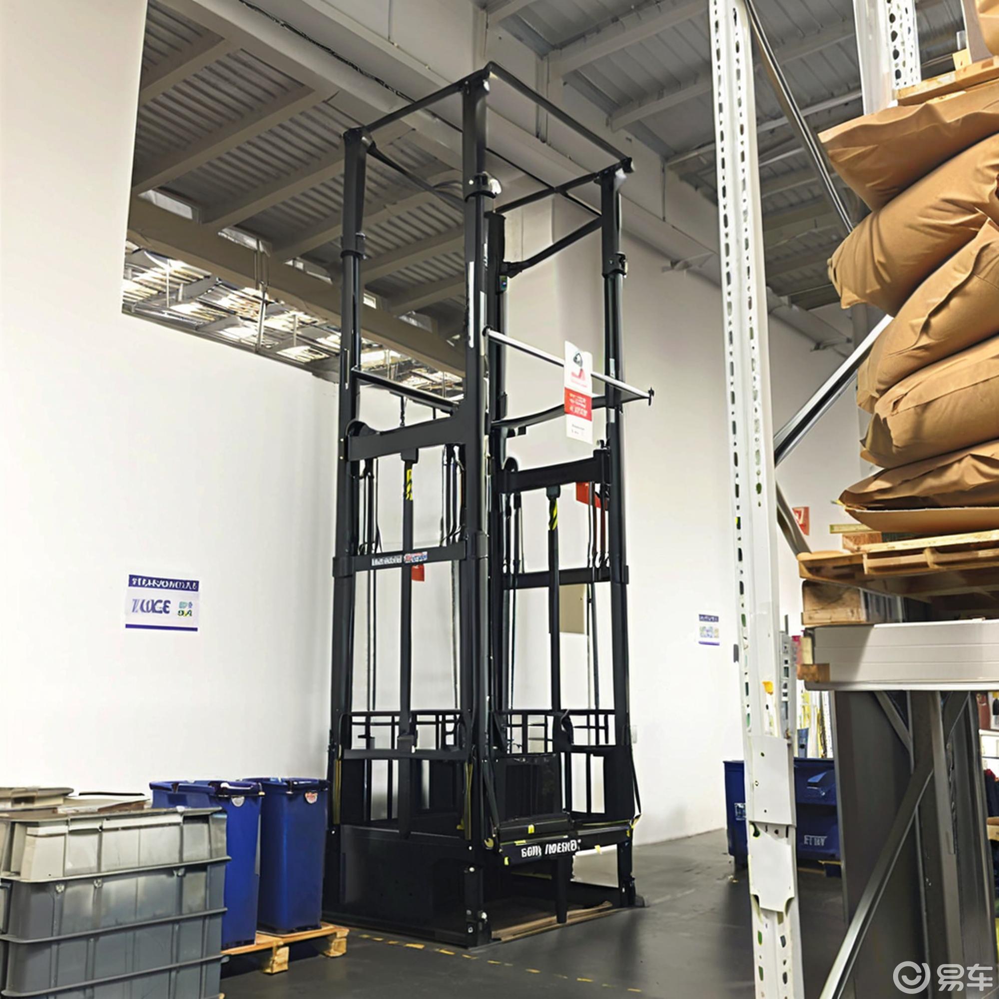 升降货梯载重量是如何设计的_汽车电梯入口坡度标准_汽车电梯设计特点载重尺寸