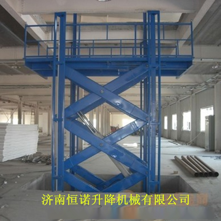 导轨式升降货梯_剪叉式货梯_如何正确安装导轨升降货梯